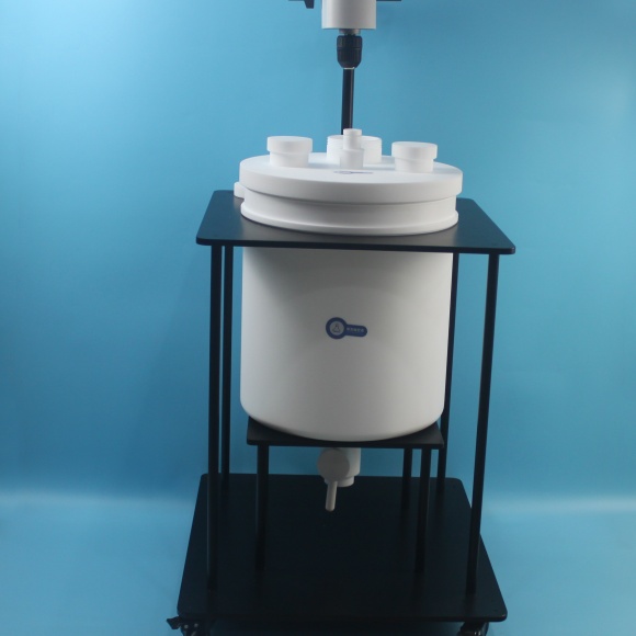 30L聚四氟乙烯反應釜特氟龍塑料燒瓶耐氟化氫可加熱